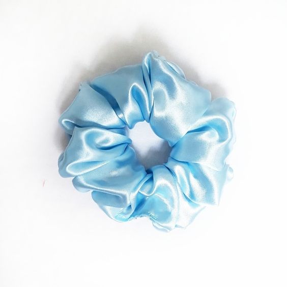 A Luxurious Medium Silk Scrunchie