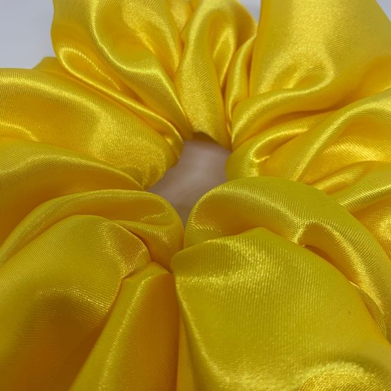 A Luxurious Large Silk Scrunchie